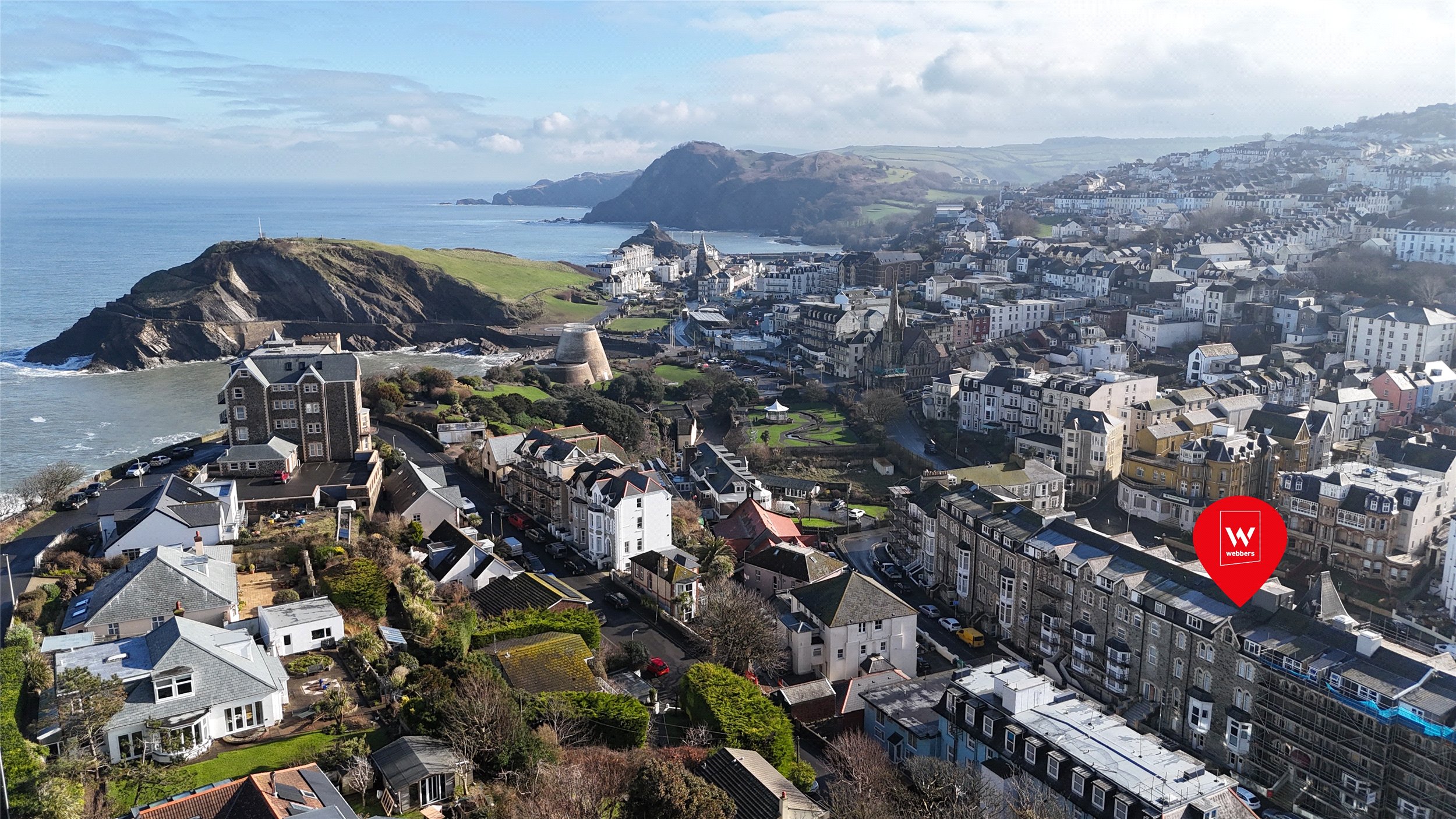 Belgrave Promenade, Wilder Road, Ilfracombe, Devon, EX34
