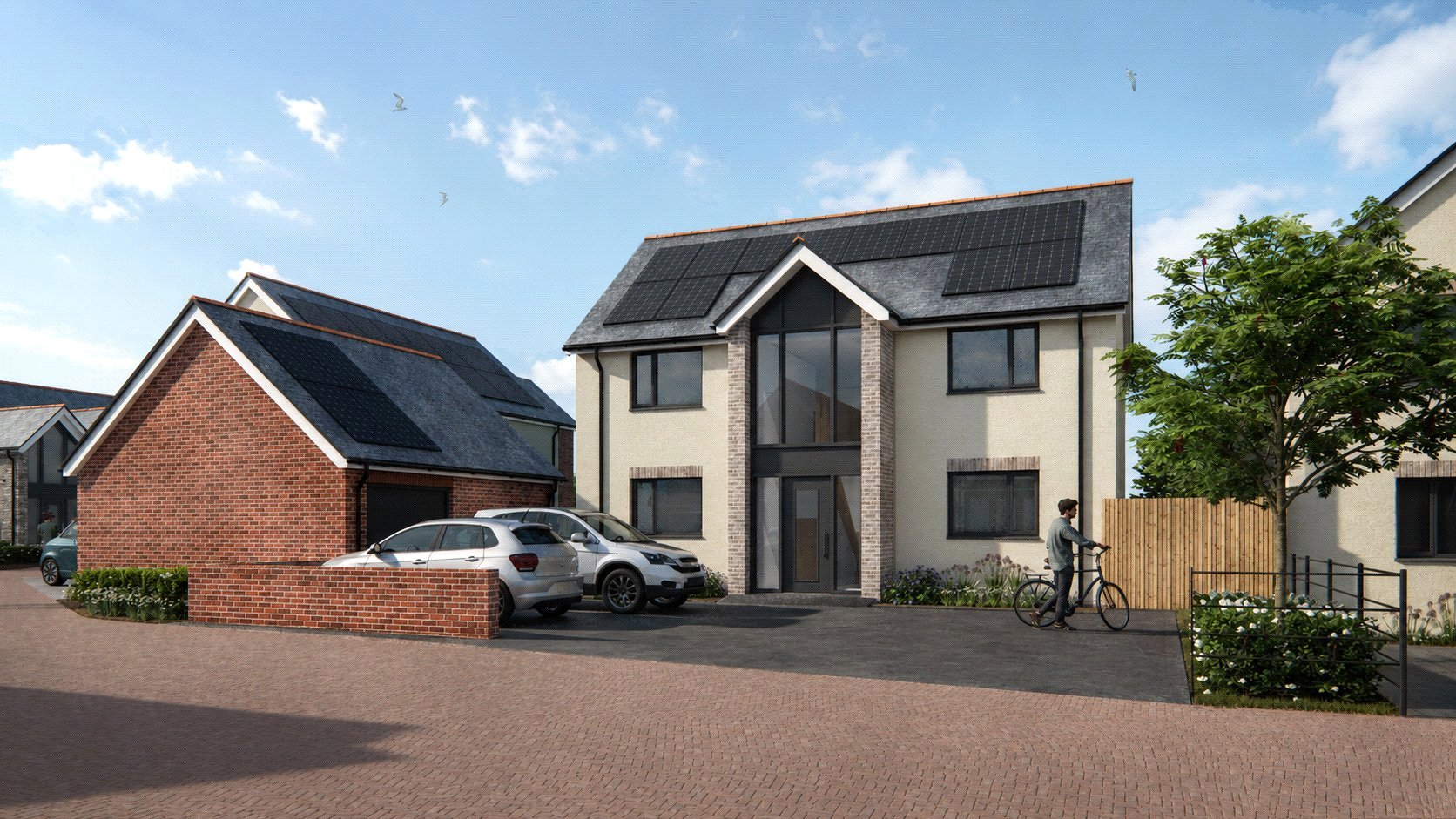 Exmoor Close, ZERO ENERGY BILLS- Family Home With Garage, Woodcombe, Minehead, TA24