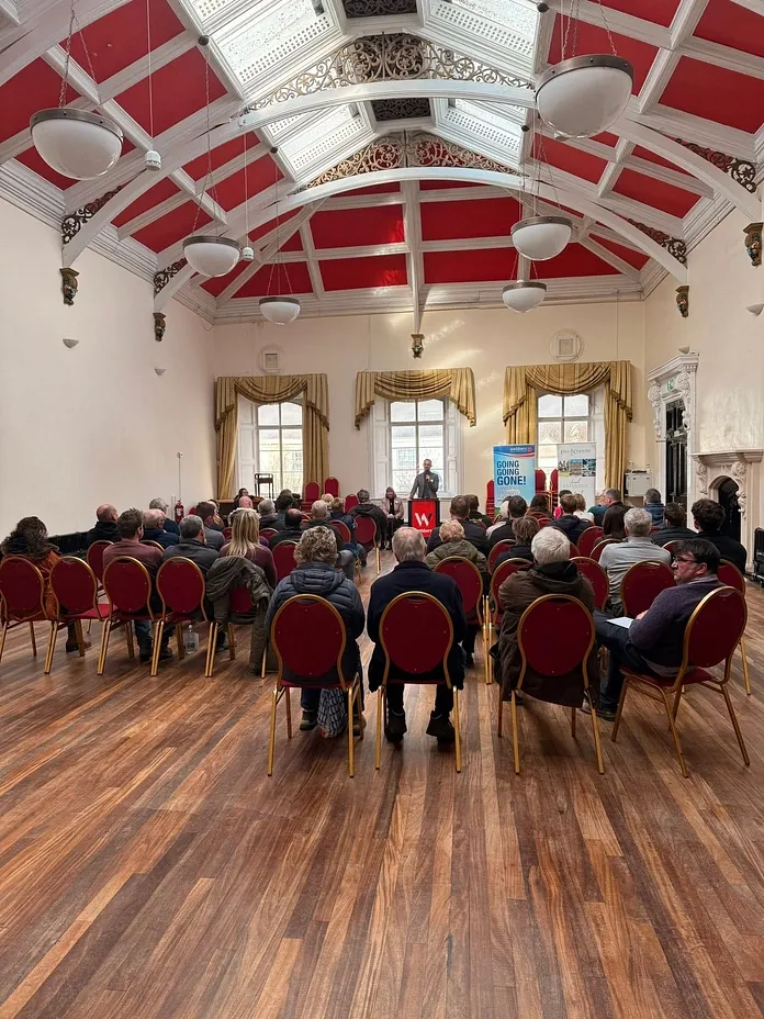 Packed Room Sees Abandoned Home Sell for More Than Double Its Guide Price at South Molton Auction - Webbers