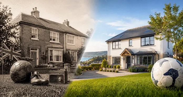 UK house prices, football memories and 60 years of change - Webbers